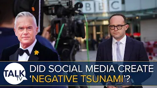 Huw Edwards: Social Media Created "Negative Tsunami" Says PR Expert Mark Borkowski