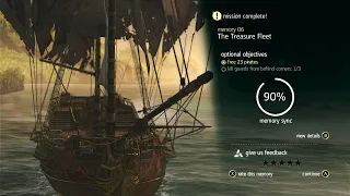 Assassin's creed black the treasure fleet got rocked from a hurricane