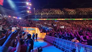 WWE Money In The Bank, John Cena's (SURPRISE RETURN!) entrance (1 July 2023, London, UK - The O2)