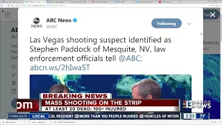 Las Vegas shooting suspect identified