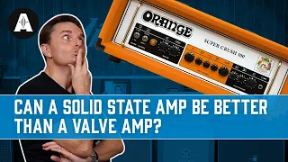 Can a Solid State Amp be Better than a Valve Amp? - NEW Orange Super Crush vs Orange Rockerverb!