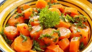 Жареная морковь со специями и медом