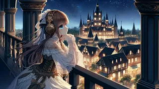 Starry sky and melody together: soothing lo-fi music in a fantastic castle🐑✨ 528Hz Lofi Japan songs