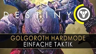 Destiny - Golgoroth Hardmode: Einfache Taktik! | deutsch | HD