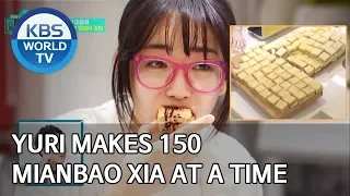 Yuri makes 150 sandwiches (mianbaoxia) at a time [Stars' Top Recipe at Fun-Staurant/2020.02.10]
