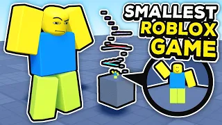 Making The SMALLEST Game on Roblox