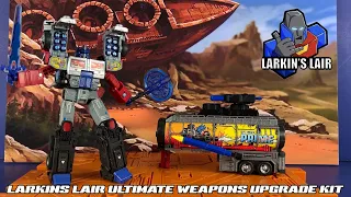 Larkins Lair Ultimate Weapon Kit Upgrade for Legacy Laser Optimus Prime Review