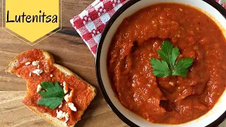 How to Make Lutenitsa (Bulgarian Sauce) | Lutenitsa Necə Hazırlanır (Bolqar Sousu)