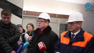 Финальные работы на станции метро "Елизаровская"