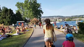 Zurih beavh and picnicks ♡ Пляж и пикники в Цюрихе