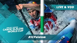 2019 ICF Canoe Slalom World Cup 1 London United Kingdom / Semis – C1m, K1w