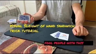 Instant Sandwhich Effect Tutorial (SLEIGHT OF HAND)