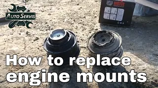 How to Replace Engine Mount MERCEDES W210