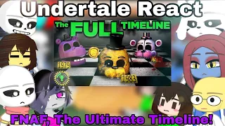 Undertale React: FNAF, The Ultimate Timeline! (@GameTheory) Gacha Club: Edition!