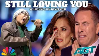 All the judges cry hysterically | When they heard the song Still Loving You with extraordinary voice