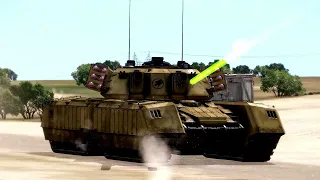 Putin Cries Seeing This! Giant US Tanks Bombard Russian Military Command Center Today - ARMA 3