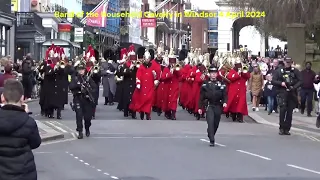 Band of the Household Cavalry in Windsor 4 April 2024