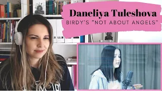 REACTING TO Daneliya Tuleshova Birdy's "Not about angels"