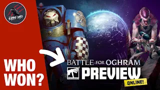 BATTLE FOR OGHRAM REVEAL! Who Won? All The Warhammer 40k NEW Miniature Reveals In Under 10 Minutes