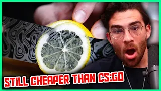 Why Damascus Knives Are So Expensive | Hasanabi Reacts to Insider