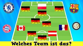 Kannst du alle Fußball Teams erraten? Bundesliga & International ⚽ Fussball Quiz 2021