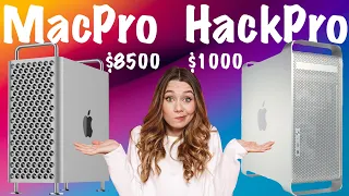 MACPRO VS HACKPRO / HACKINTOSH С ПРОИЗВОДИТЕЛЬНОСТЬЮ MACPRO 7,1!!!