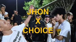 Jhon X Choice (RJ) |FREESTYLE COMBATE