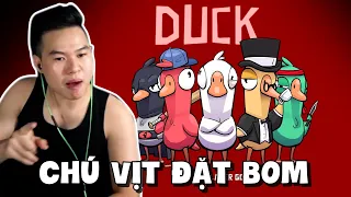 (Goose Goose Duck) CẢNH SÁT TRƯỞNG BÔ BÁO VÀ CHÚ VỊT 1 VS 9