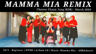 Mamma Mia Remix Line Dance | Beginner | @chanylinedance - Chany Jung (KOR)