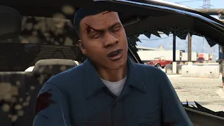 Franklin had  a car accident (Franklin's Death Scene)