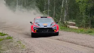 Thierry Neuville Rally Finland 2023 test Hyundai Rally1