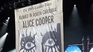 Alice Cooper - Lock Me Up - Raleigh NC Live 2023