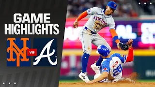 Mets vs. Braves Game Highlights (4/8/24) | MLB Highlights