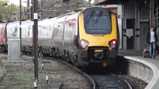 cross country service departing from york heading to glasgow central