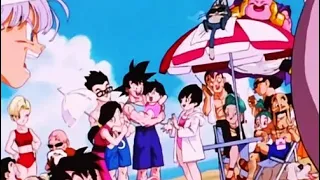 Goku’s memory of pan at the beach