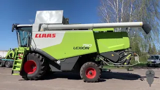 Доставка комбайна CLAAS LEXION 750 c Германии в Украину, Сумская область.