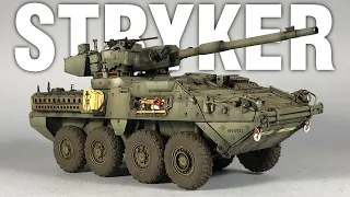STRYKER M1128, AFV Club 1/35, Painting and Weathering