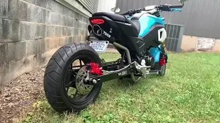 Slammed and Stretched Grom, ready for the STREETS