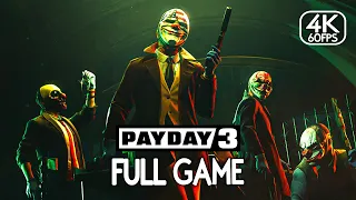 Payday 3 - FULL GAME (Very Hard Difficulty) Walkthrough Gameplay No Commentary