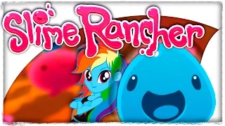 Я ТРОГАЮ СВОЕГО СЛИЗНЯ! - Slime Rancher! - Первый взгляд и обзор!