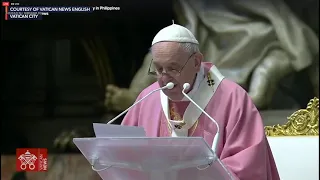 Homily of Pope Francis on the 500th year of Christianity in PH