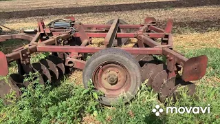 Відео №20. Обробіток грунту на тракторі JINMA-804 із БДП-3