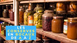 LES CONSERVES EN  BOCAUX POUR L'AUTONOMIE