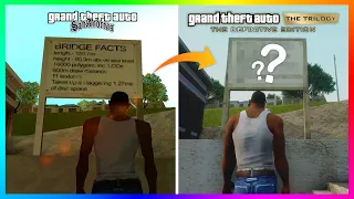This Is The ONE Easter Egg That Rockstar Games CHANGED In The GTA Trilogy: The Definitive Edition!
