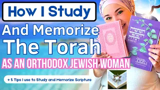 How I Study and Memorize the Torah as an Orthodox Sephardic Jewish Woman | Spring morning with G.od
