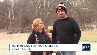 Couple hosts gender reveal during Bengals playoff game