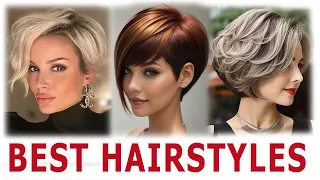 40 best pixie Bob haircuts for women over 40. Hairstyles 2024.#2024#