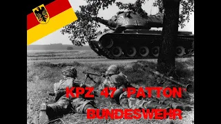 Kampfpanzer M47 Patton - The Patton in Bundeswehr