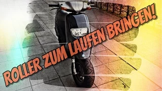 Roller zum Laufen bringen Teil 1 | Vergaser undicht | Funken | Ansaugstutzen | bizzybest