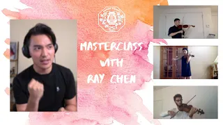Ray Chen Masterclass | Harvard-Radcliffe Orchestra | July 18 2020